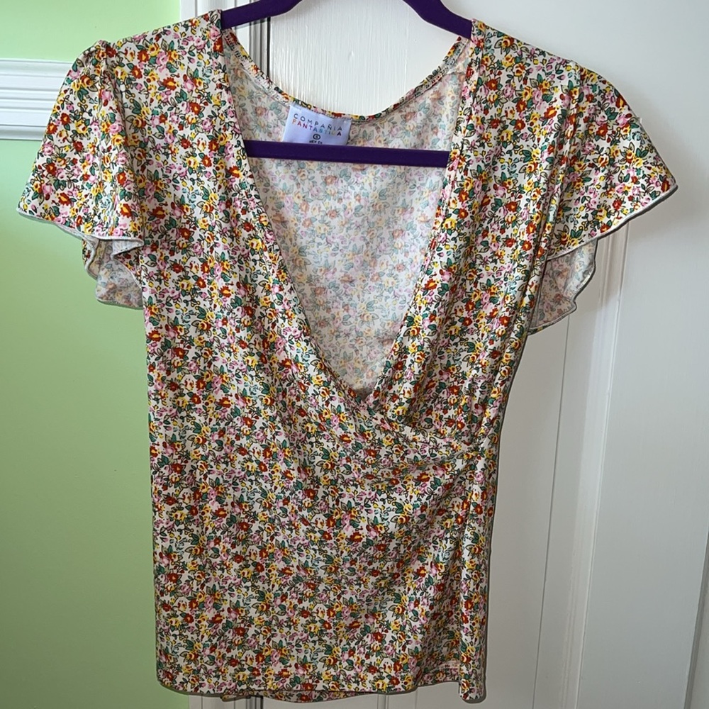 ❗️LAST CALL Modcloth women’s small floral top